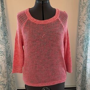 Mossimo Supply Co. Pink knit sweater